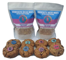 Load image into Gallery viewer, Triple Boobtastic Vanilla Coconut Bickies and Vanilla Coconut Bickie Mixes Starter Pack